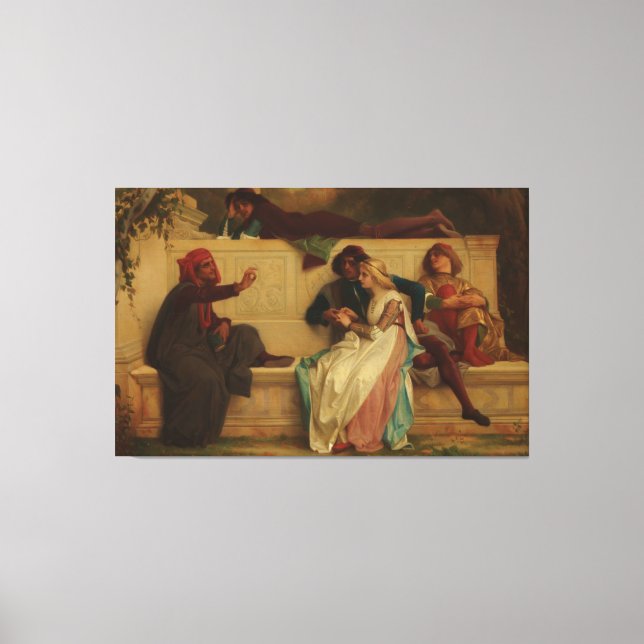 Alexandre cabanel Premium Wrapped Canvas (glans) (Framsida)