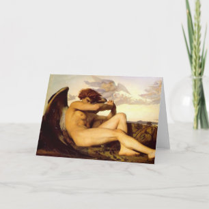 Alexandre Cabanel - stupad ängel Helgkort