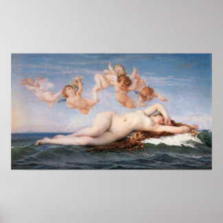 Alexandre Cabanel The Birth of Venus Print Poster