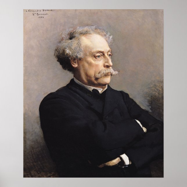 Alexandre Dumas Fils 1886 Poster (Framsidan)