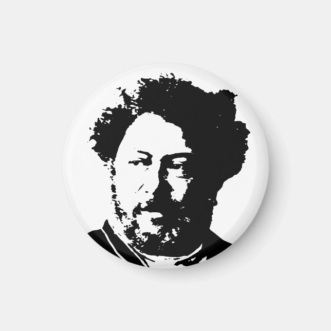 Alexandre Dumas Magnet (Framsidan)
