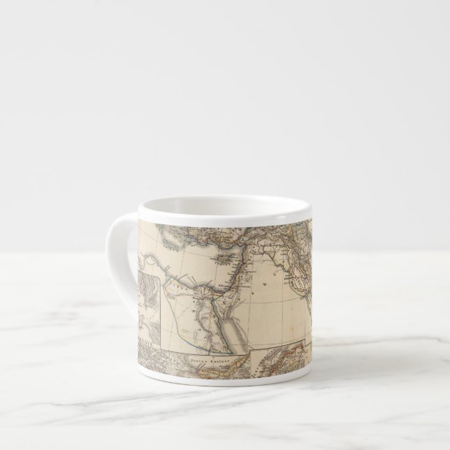 Alexandri Magni Regnum Espressomugg (Framsida vänster)