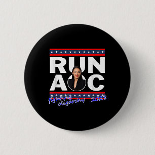 Alexandria 2028 Aoc för president 2028 Knapp