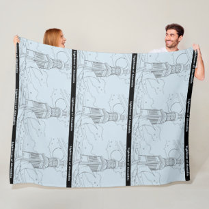 Alexandria Blankets fyr (transparent) Fleecefilt