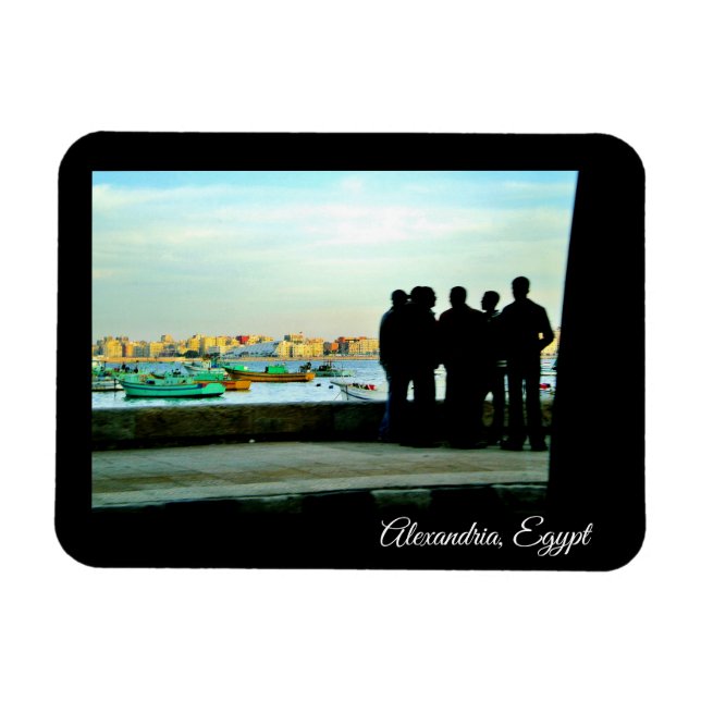 Alexandria, Egypten Magnet (Horisontell)