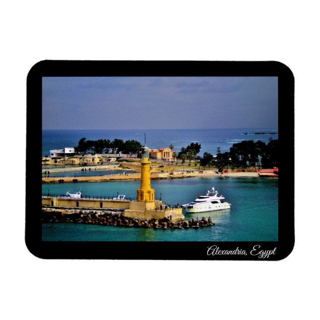Alexandria, Egypten Magnet (Horisontell)