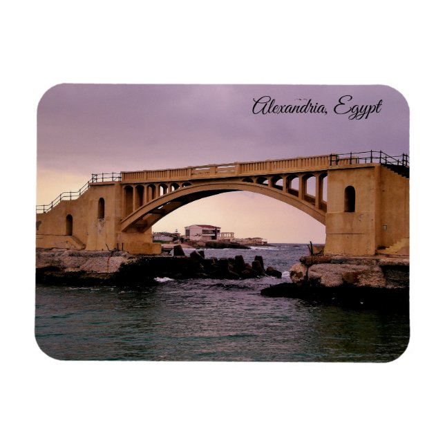 Alexandria, Egypten Magnet (Horisontell)