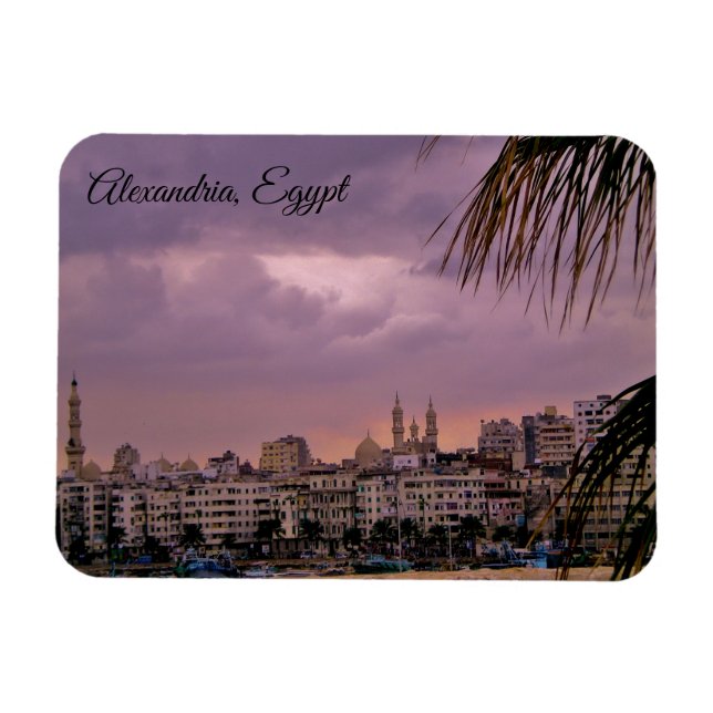 Alexandria, Egypten Magnet (Horisontell)