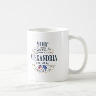 Alexandria Louisiana 200. årsdagmugg Kaffemugg