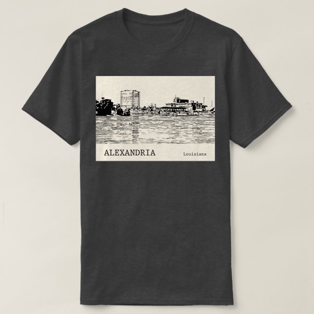Alexandria Louisiana TShirt - 1 T Shirt (Design framsida)