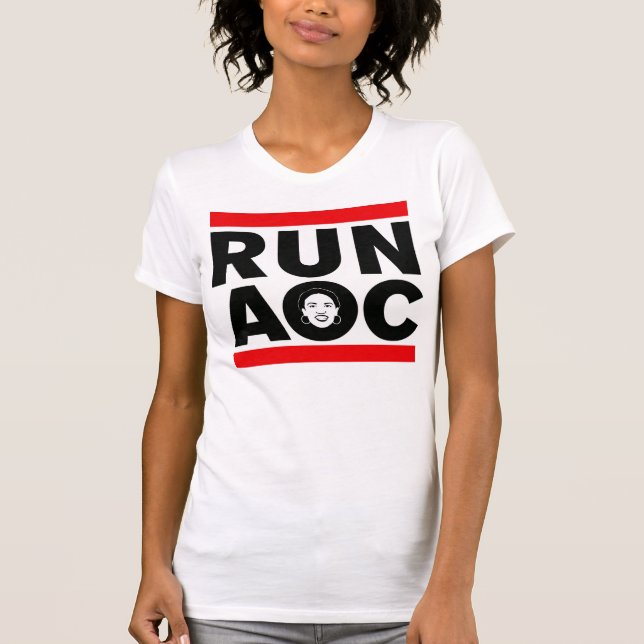 Alexandria Ocasio Cortez AOC skjorta T Shirt (Framsida)