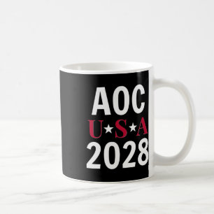 Alexandria Ocasio Cortez Hoodie Aoc 2028 Hooded Sw Kaffemugg