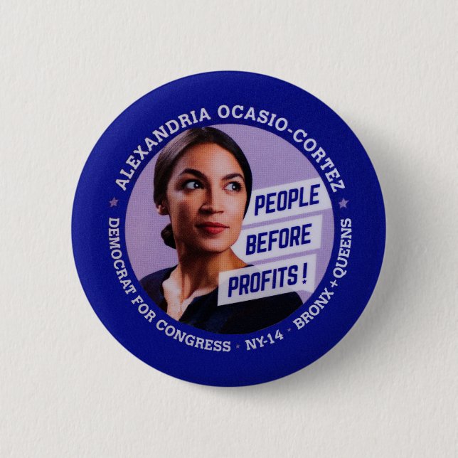 Alexandria Ocasio-Cortez Knapp (Framsida)