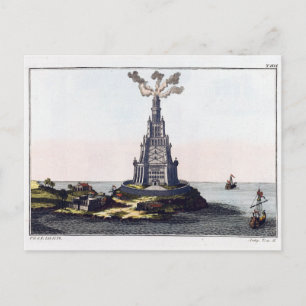 Alexandria Pharos Vykort