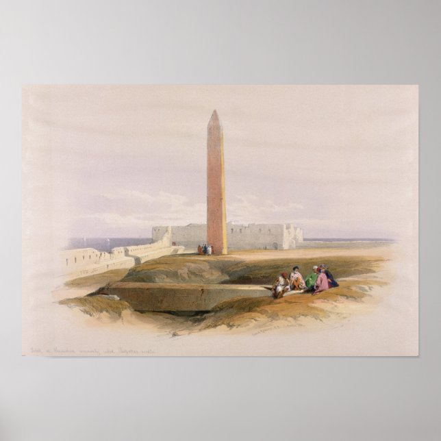 Alexandria, vanligen kallad Cleopatra's Poster (Framsidan)