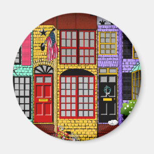 Alexandria Virginia Townhouses Magnet
