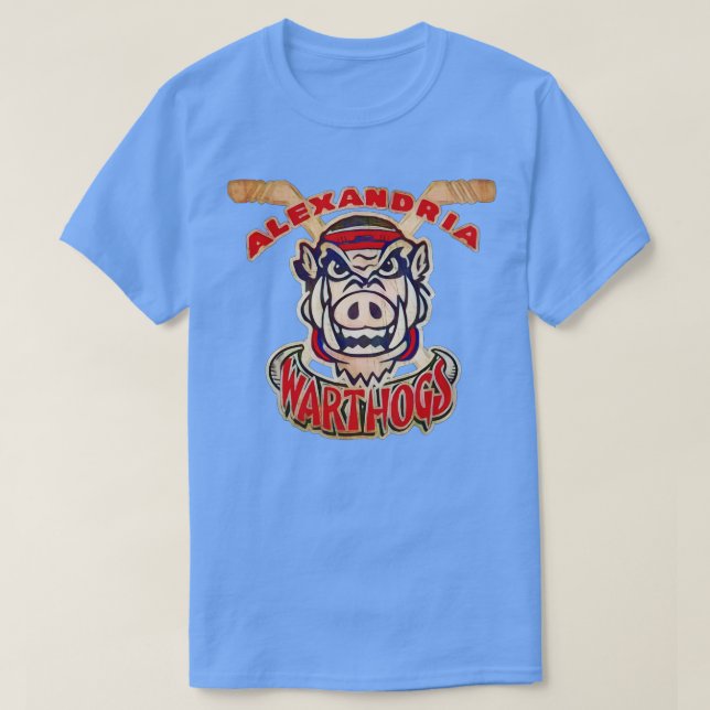 Alexandria Warthogs Hockey T Shirt (Design framsida)