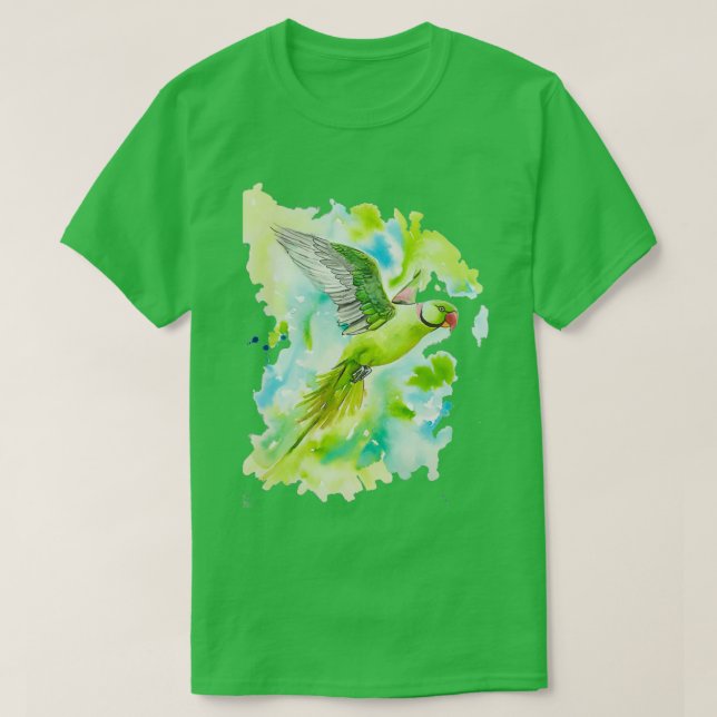 Alexandrine Dreaming T Shirt (Design framsida)