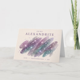 Alexandrit Kristall Swipe Kort