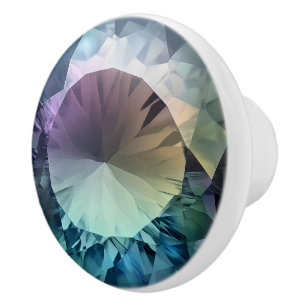 Alexandrite Crystal Mönster Knopp