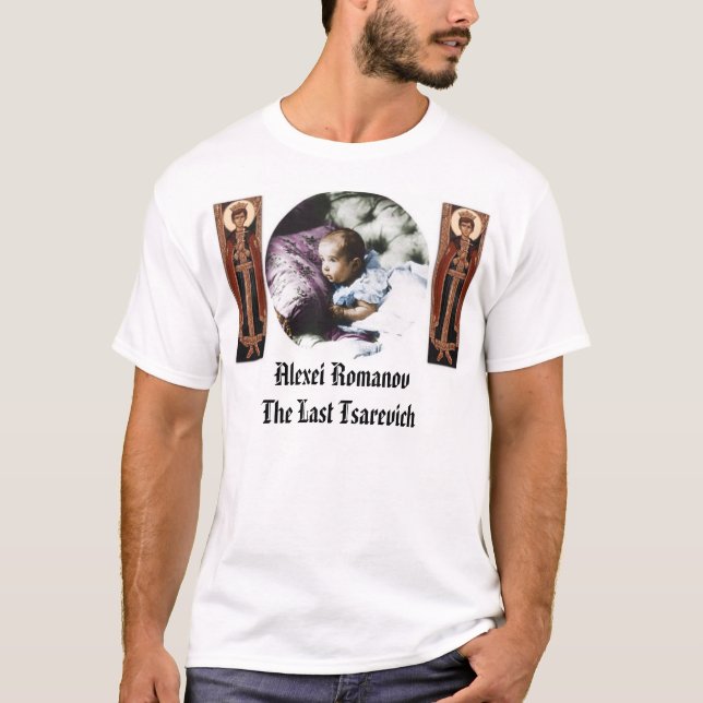 Alexei bebis, tsarevich, tsarevich, Alexei romare… Tee Shirt (Framsida)