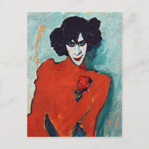 Alexej Jawlensky Porträtt, Dancer Aleksandr Vykort