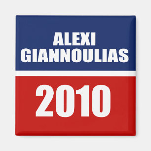 ALEXI GIANNOULIAS FÖR SENAT MAGNET