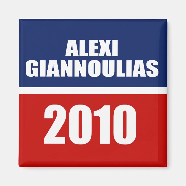 ALEXI GIANNOULIAS FOR SENATE MAGNET (Framsidan)