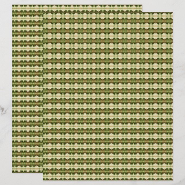 Alexina Scrapbookpapper (Fram/baksida)