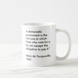 Alexis de Tocqueville mugg