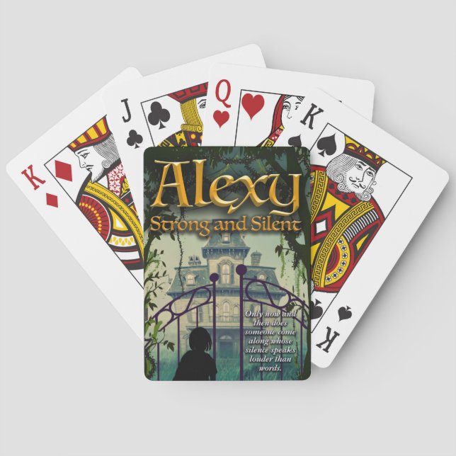 Alexy Stark och Tyst Casinokort (Baksidan)