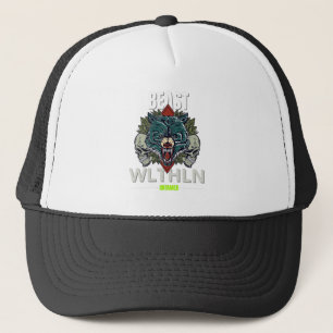 Alfa Beast _ Otämjd Varg Streetwear Oförskräckt Keps