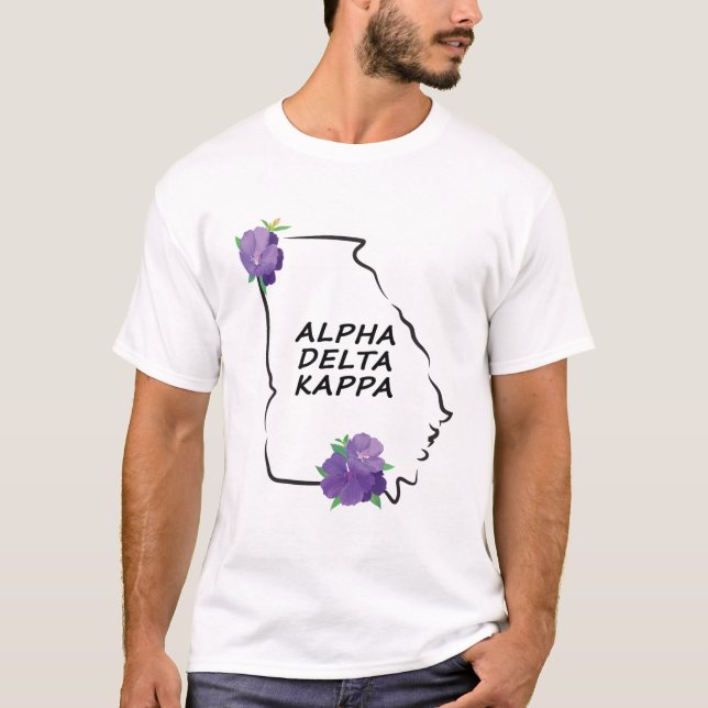 Alfa delta kappa t shirt (Framsida)