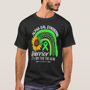 Alfa Gal Syndrom Solros regnbågsmedvetenhet T Shirt