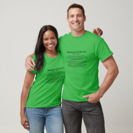 Alfa-gal Syndrome Awareness T-Shirt