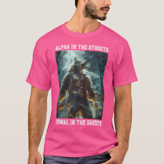 Alfa i gatudjuret i Lakan A T Shirt