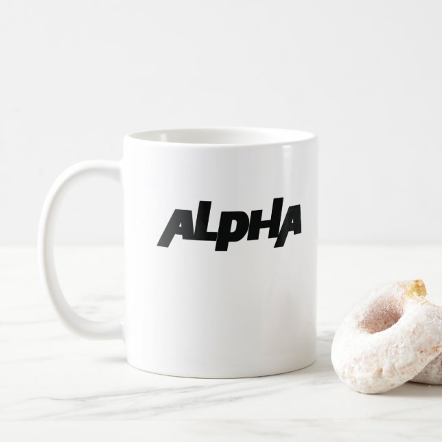 Alfa Kaffemugg (Med munk)