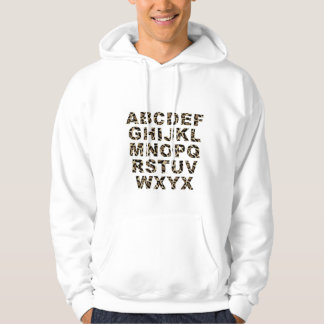Alfa katt tryckt sweatshirt