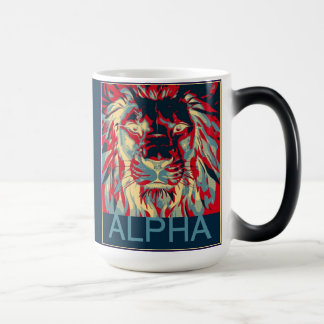 Alfa Lejon Magisk Mugg