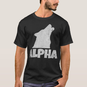 Alfa Lone Varg Pack Member Wildlife Howling T Shirt