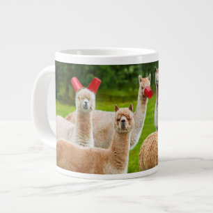 Alfa med Röda Koppar Jumbo Mugg
