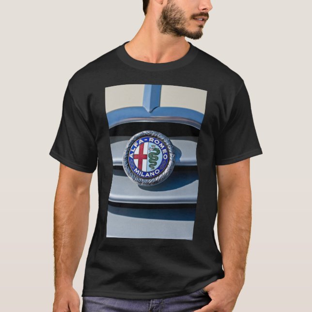 ALFA MILANO Classic T-Shirt (Framsida)