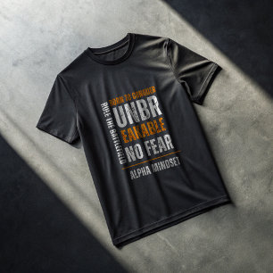 Alfa-mindset T-Shirt - Gymdräkter för sparande