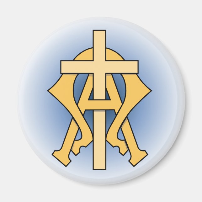 Alfa och Omega Magnet (Framsidan)