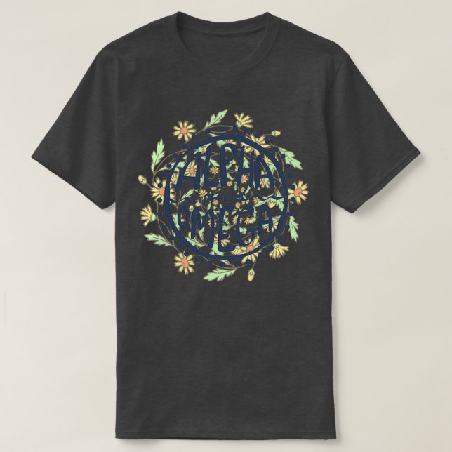 Alfa och Omega T Shirt (Design framsida)