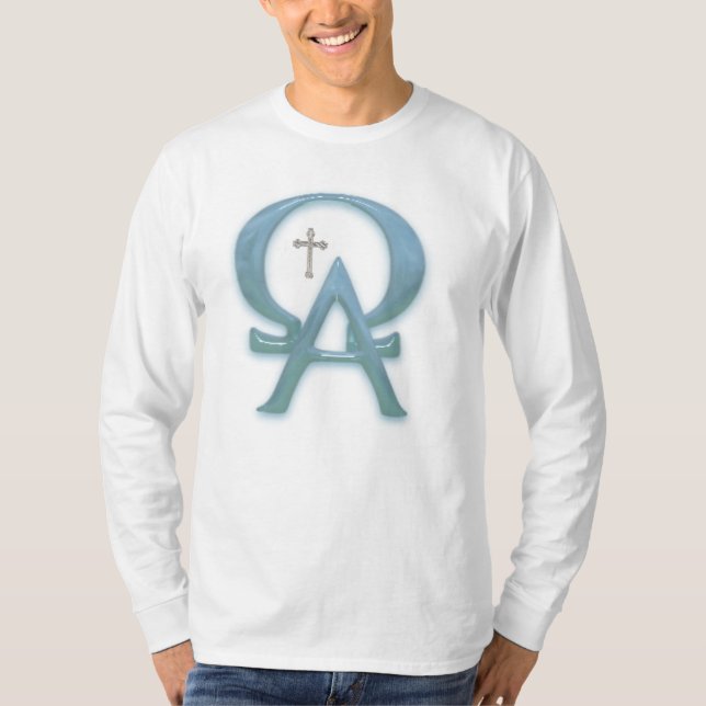 alfa och omega t-shirt (Framsida)