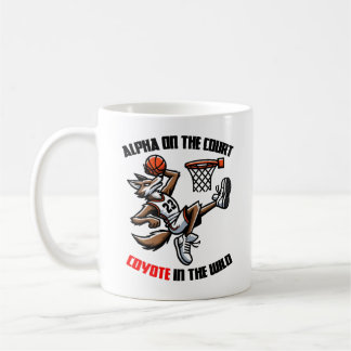 Alfa på planen Coyote i det vilda Kaffemugg