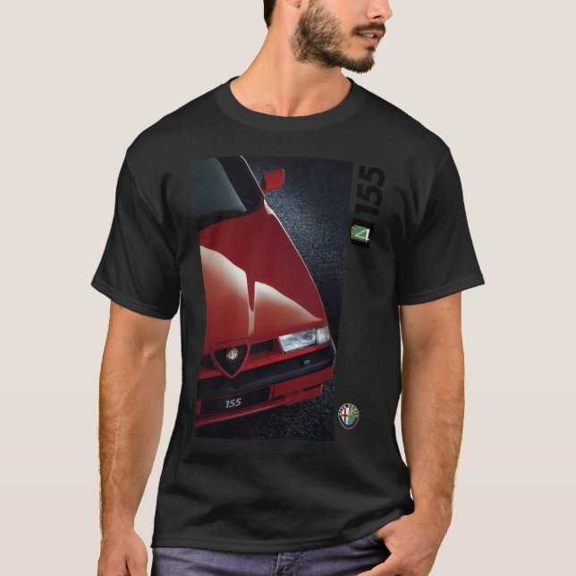 ALFA ROMEO 155 (1993) Classic T-Shirt (Framsida)