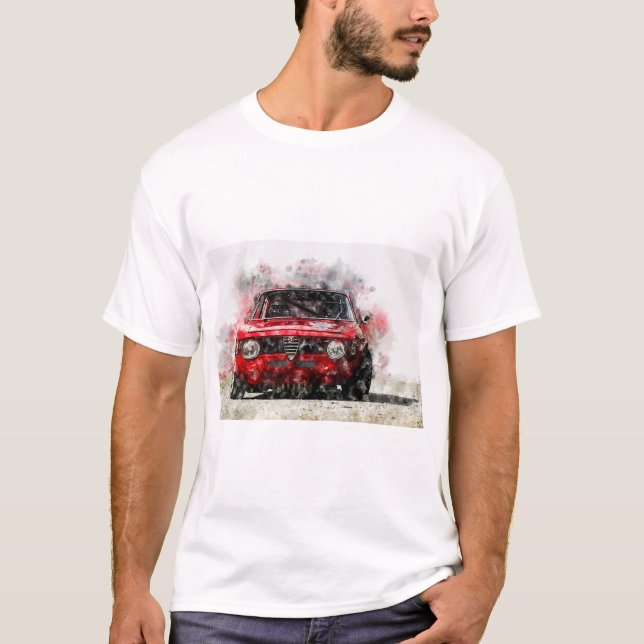 Alfa Roméo Giulia GT Junior T Shirt (Framsida)