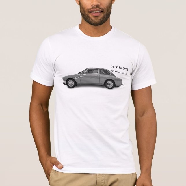 Alfa Romeo Giulia GTA 1965 T Shirt (Framsida)